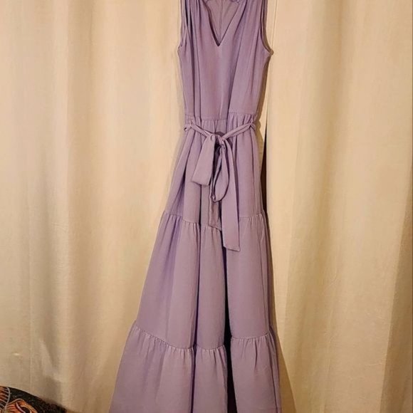 Laundry By Shelli Segal Dresses & Skirts - #016. Lavender Sleeveless Maxi Dress-Laundry by Shelli Segal